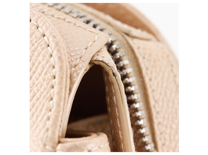 Bulgari Borsa Bvlgari in pelle beige - vista 10