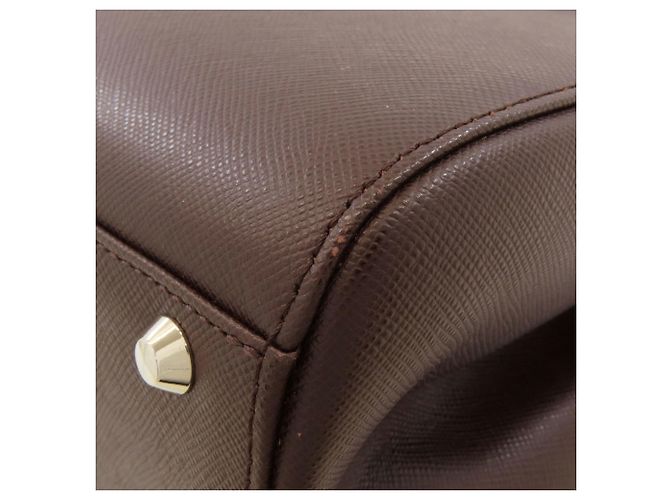 Borsa a mano in pelle Burberry Logo - vista 13