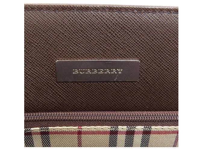 Borsa a mano in pelle Burberry Logo - vista 6