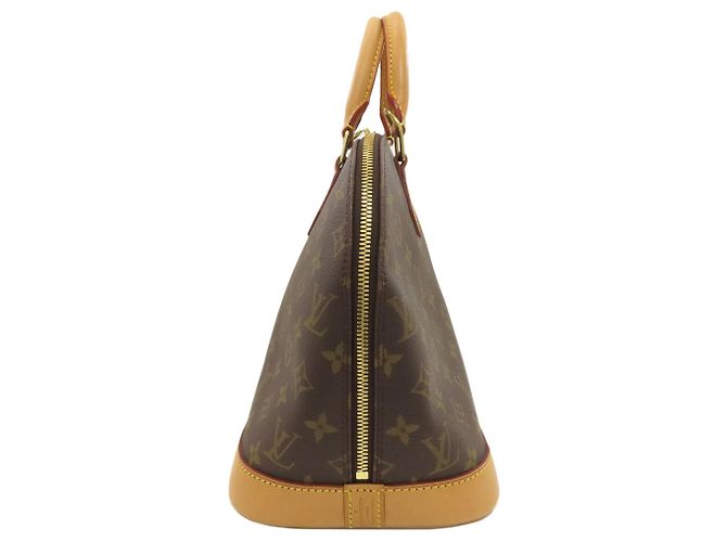 Borsa a mano Louis Vuitton M51130 Alma in Monogram Canvas - vista 3