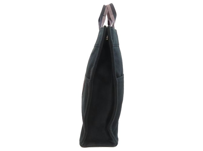 Hermès Sac Fourre-Tout MM Canvas Handbag - vista 3
