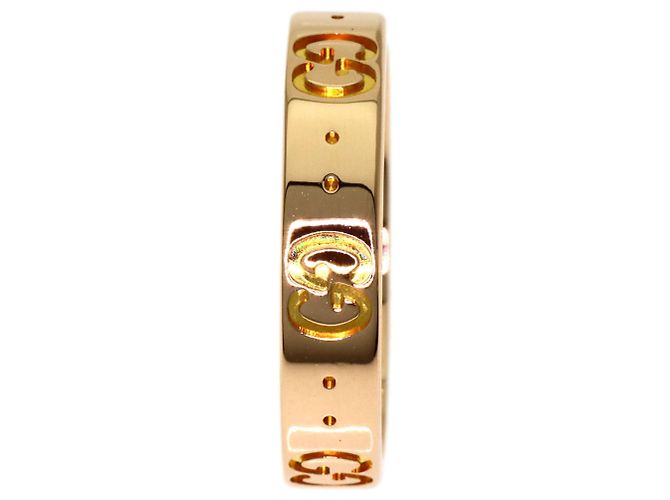 Anello Gucci Icon Band in oro rosa 18K - vista 3
