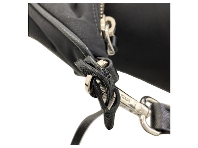 Borsa a tracolla 2-Way Re-Edition con logo Prada - vista 12