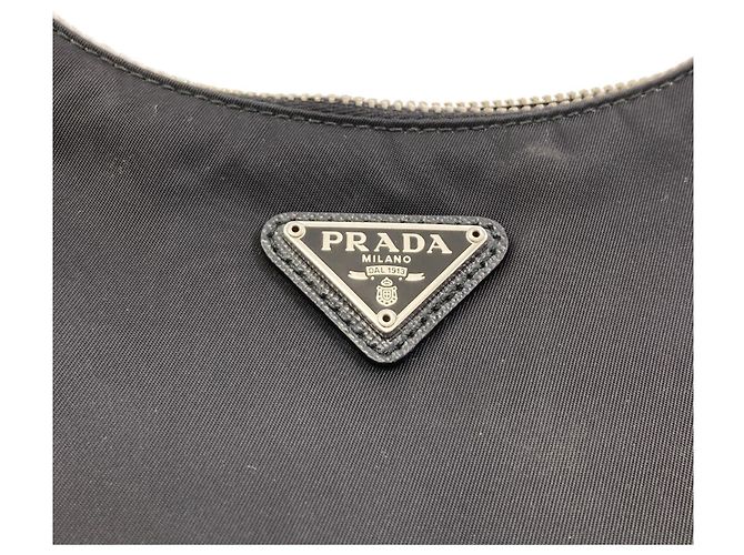 Borsa a tracolla 2-Way Re-Edition con logo Prada - vista 8