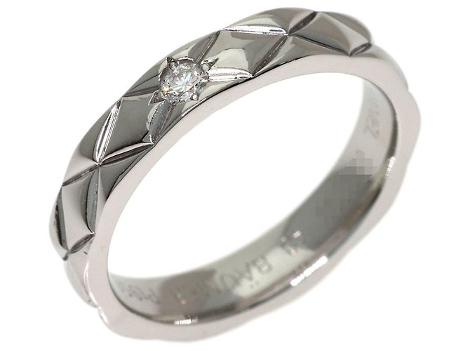 Chanel Matelassé Diamond Band Ring - Ansicht 2