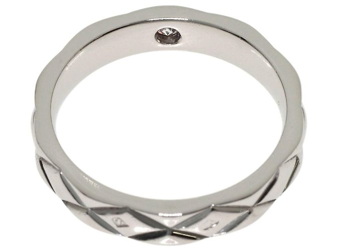Chanel Matelassé Diamond Band Ring - Ansicht 4