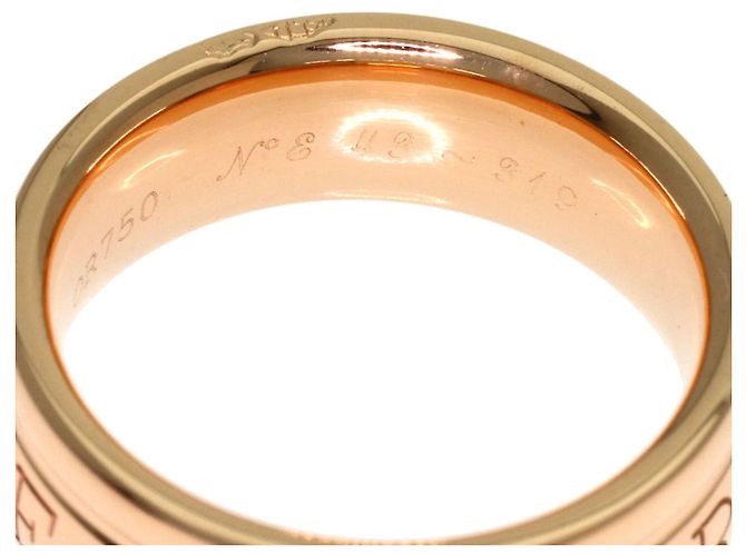 Boucheron Logo Ring - 18K Roségold - Ansicht 5