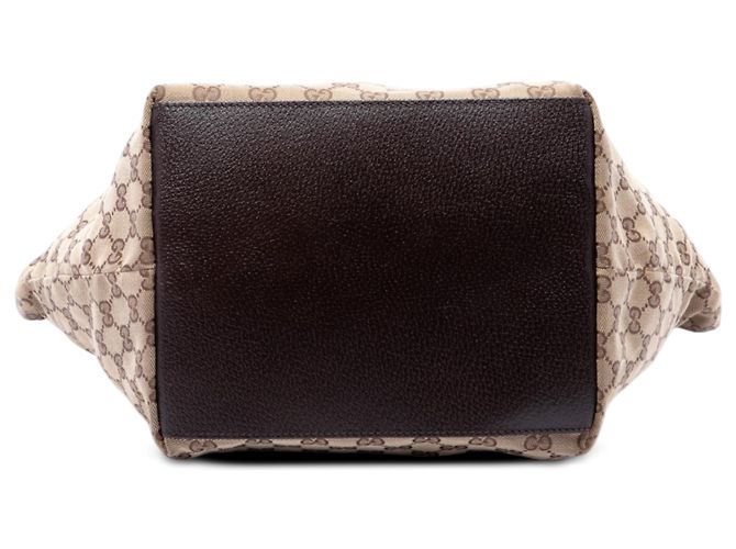 Gucci Beige GG Canvas Web Tote - Ansicht 3