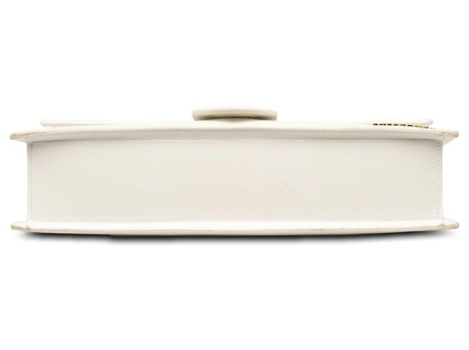 Jacquemus White Leather Le Grand Bambino - vista 3