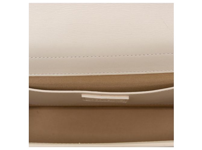 Jacquemus White Leather Le Grand Bambino - vista 4