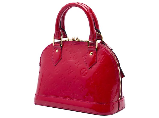 Louis Vuitton Red Monogram Vernis Alma BB - vista 2