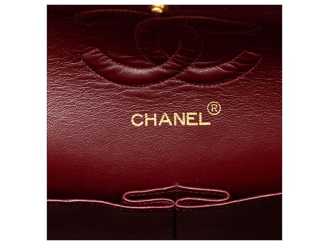 Chanel Black Medium Classic Lambskin Double Flap - Ansicht 5