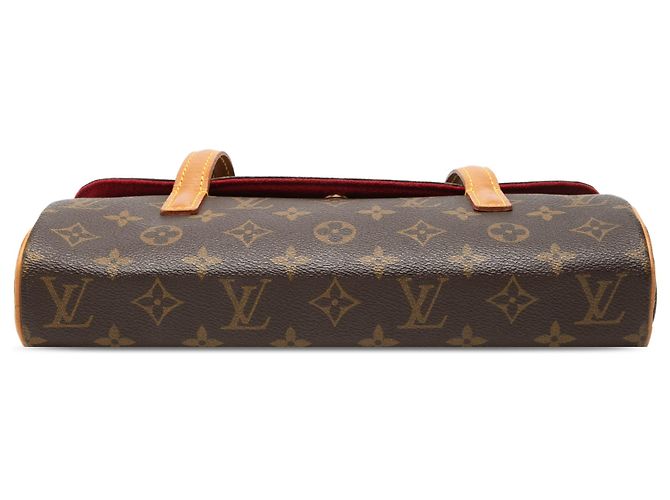Louis Vuitton Brown Monogram Sonatine - vista 3