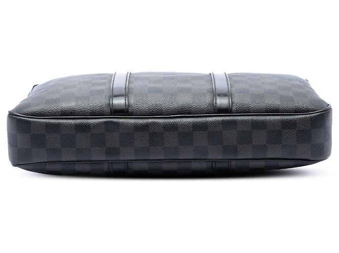 Louis Vuitton Black Damier Graphite Porte Documents Voyage PM - Ansicht 3