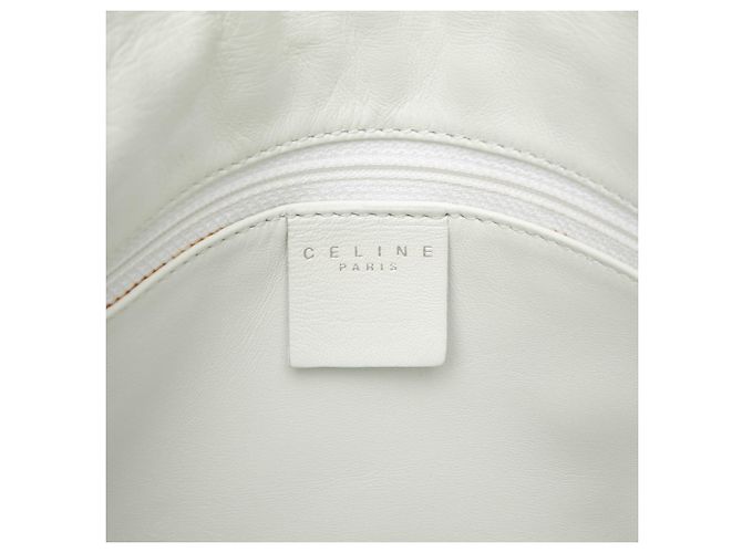 Céline Borsa a tracolla Celine Beige C Macadam Canvas - vista 5
