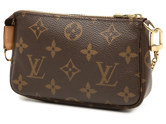 Louis Vuitton Brown Monogram Mini Pochette Accessoires - vista 2