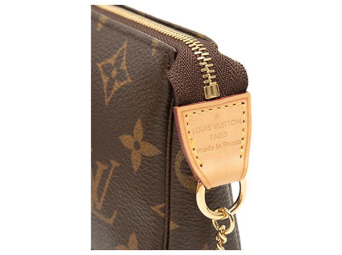Louis Vuitton Brown Monogram Mini Pochette Accessoires - vista 5