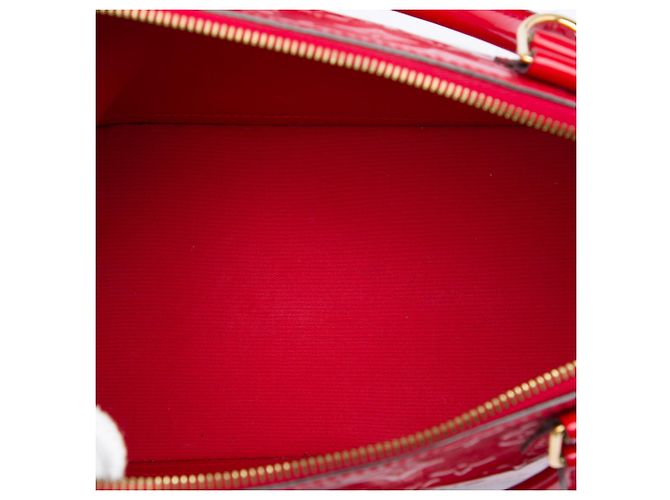 Louis Vuitton Red Monogram Vernis Alma PM - Ansicht 4