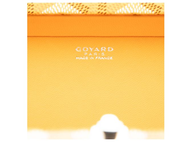 Borsa Minaudiere Trunk Goyardine Gialla Goyard - vista 5