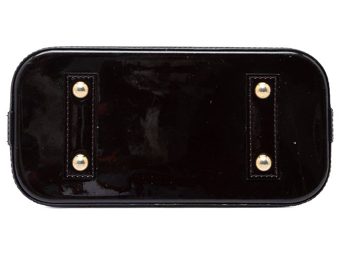 Louis Vuitton Purple Monogram Vernis Alma BB - vista 3