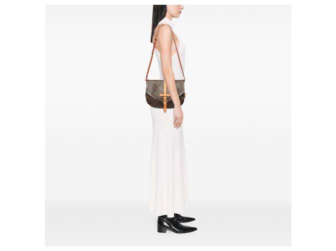 Louis Vuitton Brown Monogram Sofia Coppola Flore Saumur - vue 5