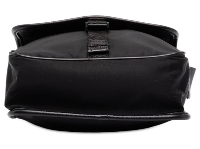 Borsa a tracolla Prada in Tessuto nero con fibbia - vista 3