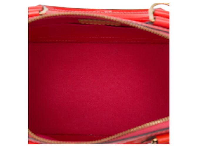 Louis Vuitton Orange Monogram Vernis Alma PM - vista 4