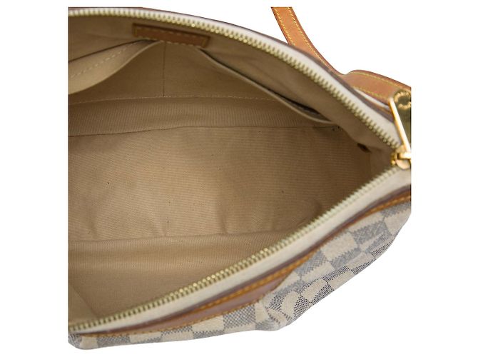Louis Vuitton White Damier Azur Siracusa PM - vista 4