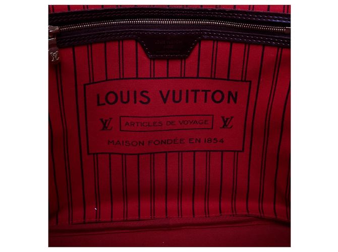 Louis Vuitton Brown Damier Ebene Neverfull MM - Ansicht 5