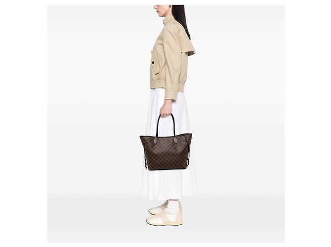 Louis Vuitton Brown Damier Ebene Neverfull MM - Ansicht 6