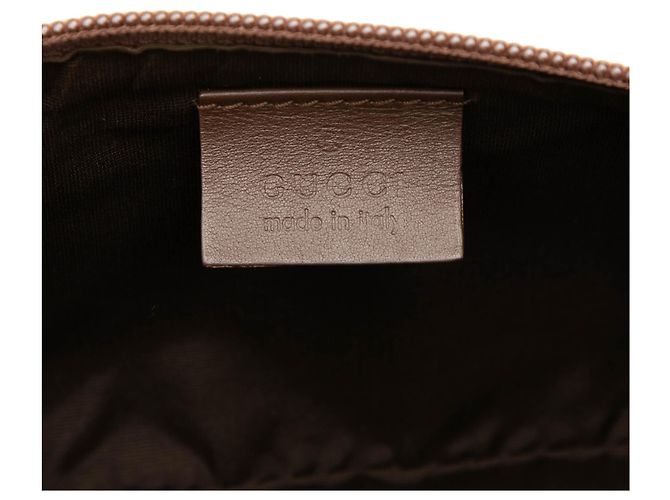 Gucci Beige GG Canvas Boat - vista 5