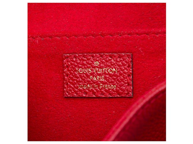 Louis Vuitton Red Monogram Empreinte Saint Germain BB - vista 5