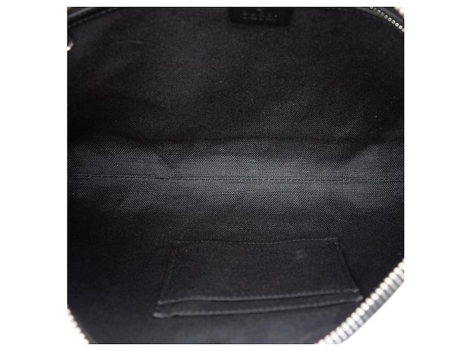 Borsa a tracolla Gucci Black GG Supreme Web - vista 4