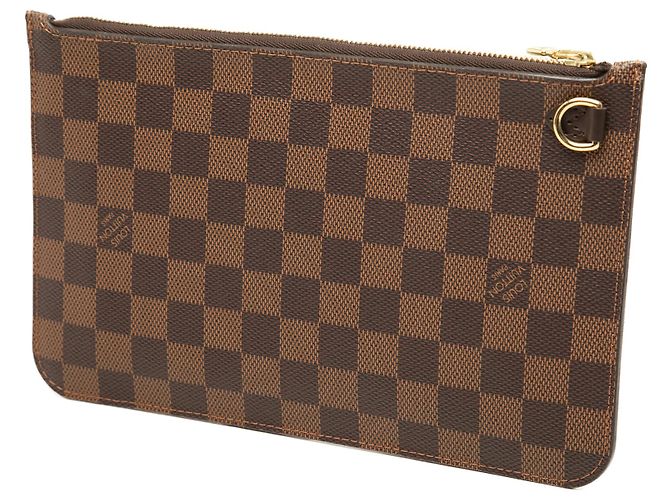 Pouch Louis Vuitton Brown Damier Ebene Neverfull MM - vista 2