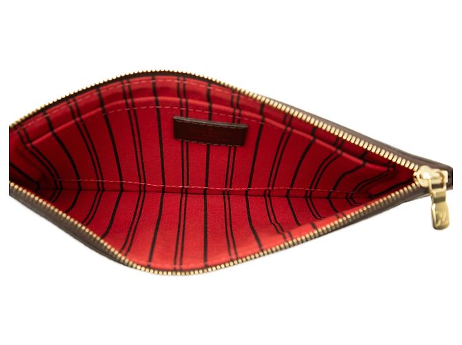 Pouch Louis Vuitton Brown Damier Ebene Neverfull MM - vista 4