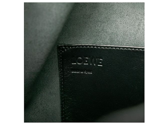 Sac seau Balloon LOEWE Medium en cuir de veau noir - vue 5