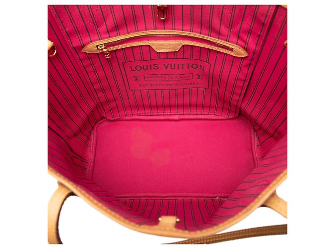 Louis Vuitton Brown Monogram Neverfull MM - vista 4