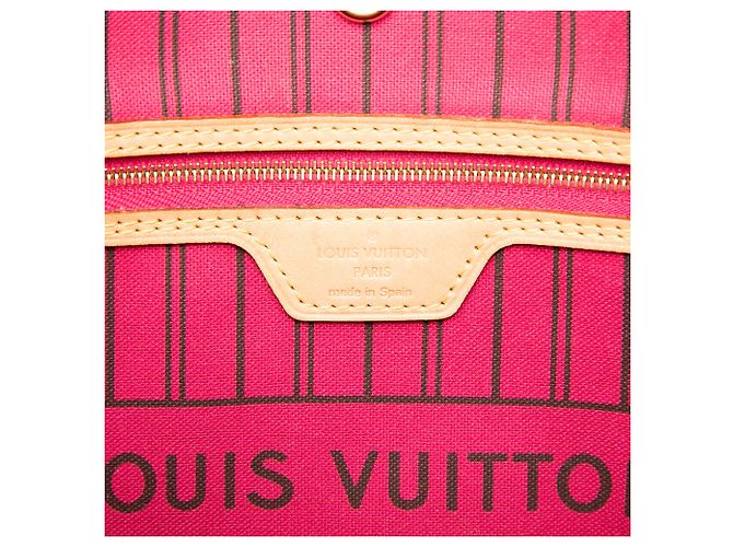 Louis Vuitton Brown Monogram Neverfull MM - vista 5