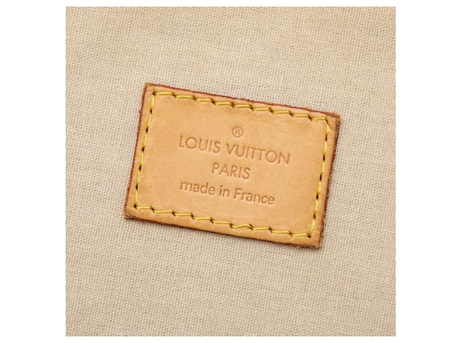 Louis Vuitton Beige Monogram Vernis Alma GM - vista 5