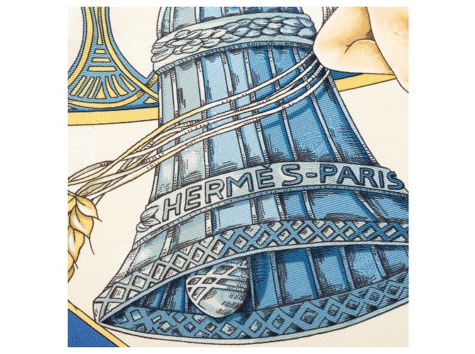 Hermès Blue Amours Seidentuch 90 - Ansicht 6