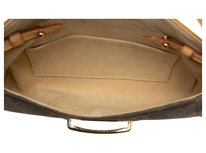 Louis Vuitton Brown Monogram Pochette Beverly - vista 4