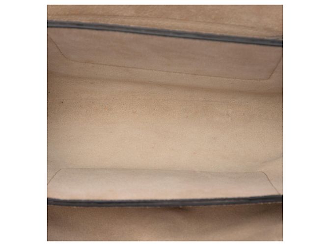 Chloé Faye Petit Sac Bandoulière en Daim et Veau Marron - vue 4
