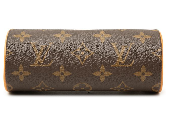Louis Vuitton Brown Monogram Papillon Pochette - vista 3