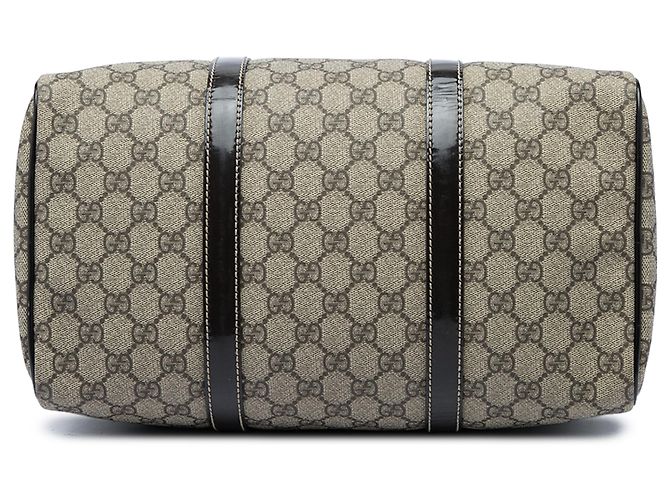 Borsa Boston Gucci Beige Medium GG Supreme Joy - vista 3