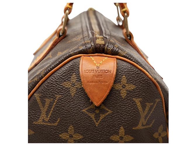 Louis Vuitton Brown Monogram Speedy 25 - vista 5