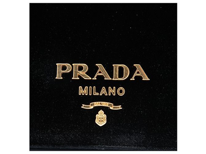 Prada Black Velluto Crossbody - vista 5