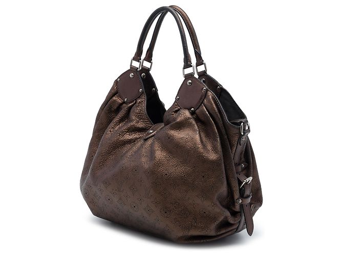 Louis Vuitton Brown Monogram Mahina XL - vista 2