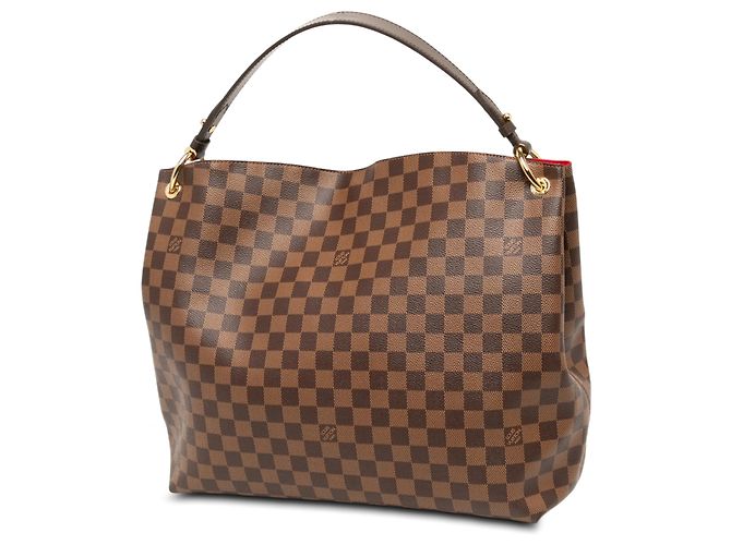 Louis Vuitton Brown Damier Ebene Graceful MM - vista 2
