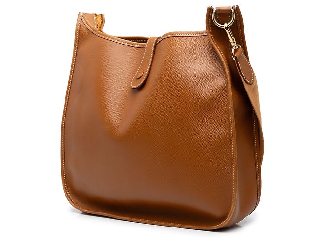 Hermès Brown Courchevel Evelyne I GM - vista 2