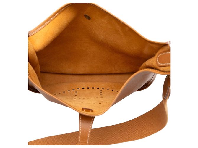Hermès Brown Courchevel Evelyne I GM - vista 4
